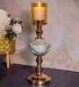 Metal Mystic Candle Holder French Gold Candle Stand