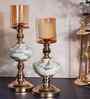 Metal Mystic Candle Holder French Gold Candle Stand