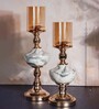 Metal Mystic Candle Holder French Gold Candle Stand