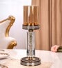 Metal Opulent Glow French Gold Candle Stand