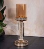 Metal Opulent Glow French Gold Candle Stand