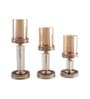 Metal Opulent Glow French Gold Candle Stand