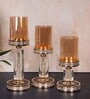Metal Opulent Glow French Gold Candle Stand