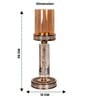 Metal Opulent Glow French Gold Candle Stand
