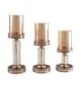 Metal Opulent Glow French Gold Candle Stand