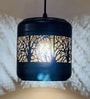Metal Pendant Hanging Light with Tree Cutout Design