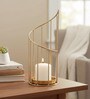 Metal Pillar Candle Holders with 3inch Pillar Candle