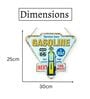 Gasoline route66 Metal Plate