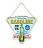 Gasoline route66 Metal Plate