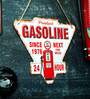 Gasoline sinc 1976 Metal Plate