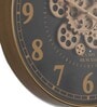 Gold Metal Chronograph Modern Wall Clock