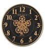 Gold Metal Chronograph Modern Wall Clock