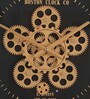 Gold Metal Chronograph Modern Wall Clock