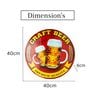 Craft Beer PremiumMetal Shield wall decor