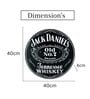 Jack Daniels Metal Shield wall decor