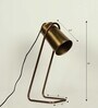 Metal Spotted Light Adjustable Shade Study Table Lamp