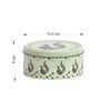 Metal Storage Box with Lid | Airtight| Circular