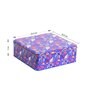 Metal Storage Box with Lid | Airtight| Suitable for Gifting | Square (Blue)
