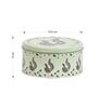 Metal Storage Box with Lid | Airtight| Circular