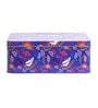 Metal Storage Box with Lid | Airtight| Suitable for Gifting | Square (Blue)