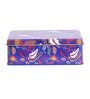 Metal Storage Box with Lid | Airtight| Suitable for Gifting | Square (Blue)