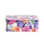 Metal Storage Box with Lid | Airtight| Rectangular (Multicolor Floral)