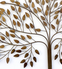 Metal Tree of Life Wall Art in Brass Antique colour