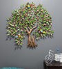 Arcadia Iron Decorative Tree Wall Art In Green
