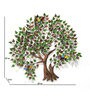 Arcadia Iron Decorative Tree Wall Art In Green