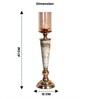 Metal Urban Candle Holders Golden Candle Stand