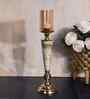 Metal Urban Candle Holders Golden Candle Stand