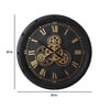 Metal Vintage Rustic Sweep Mechanism Wall Clock