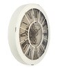 White Metal Vintage Wall Clock