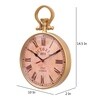 Gold Metal Vintage Vintage Wall Clock