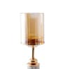 Metal Whimsical Light French Gold Candle Stand