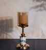Metal Whimsical Light French Gold Candle Stand