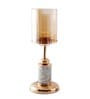 Metal Whimsical Light French Gold Candle Stand