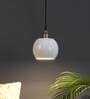 Formul White Metal Hanging Light