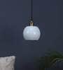 Formul White Metal Hanging Light