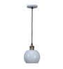 Formul White Metal Hanging Light
