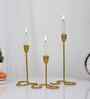 Metal Wired Candle Stand Set of 3
