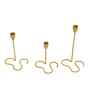 Metal Wired Candle Stand Set of 3