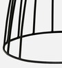 Metalico Round End Table In Natural Finish