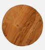 Metalico Solid Wood Nest Of Tables In Natural Finish