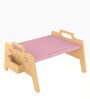 Metallic Berries Kids Study Table in Pink Colour