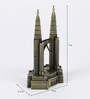 Grey Metal Winstar Monument Showpiece