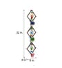 Metallic Musician Wall Hanging Frame In Multicolour