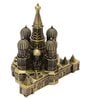 Metallic Red Square Monument Miniature Showpiece