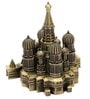Metallic Red Square Monument Miniature Showpiece