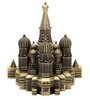 Metallic Red Square Monument Miniature Showpiece